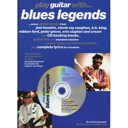  Play Guitar With... Blues Legends +cd