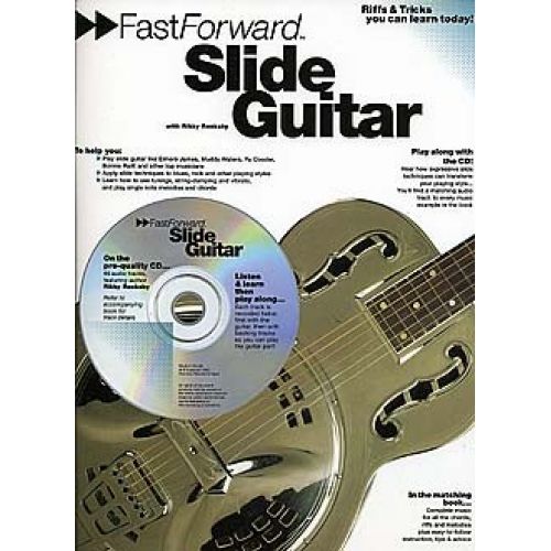 MUSIC SALES FAST FORWARD SLIDE GUITAR + CD - GUITAR