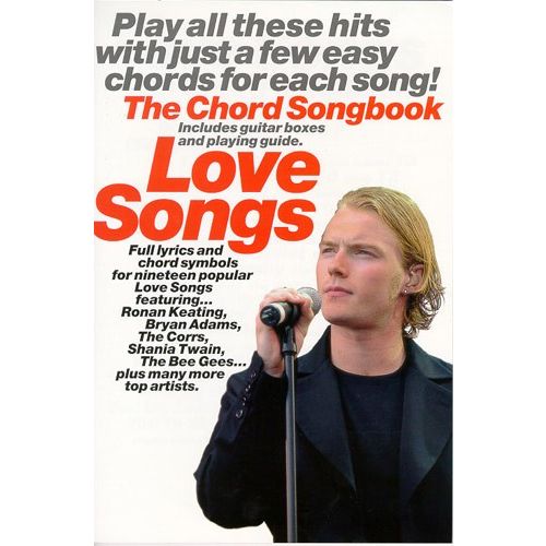 LOVE SONGS CHORD SONGBOOK - LYRICS AND CHORDS