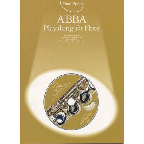 GUEST SPOT AVEC CD : ABBA POUR FLTE TRAVERSIRE