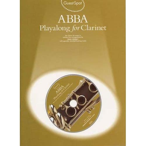 WISE PUBLICATIONS ABBA - GUEST SPOT + CD - CLARINETTE