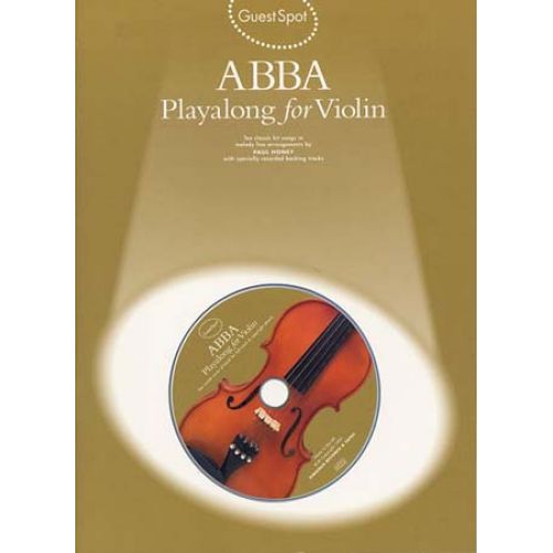 WISE PUBLICATIONS GUEST SPOT ABBA - VIOLON + CD