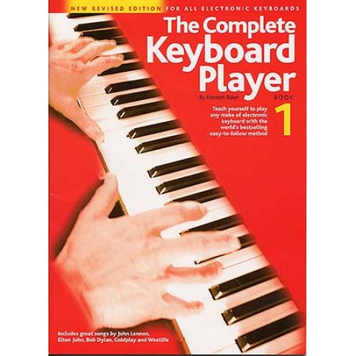 BAKER K - COMPLETE KEYBOARD PLAYER - BK. 1 - KEYBOARD