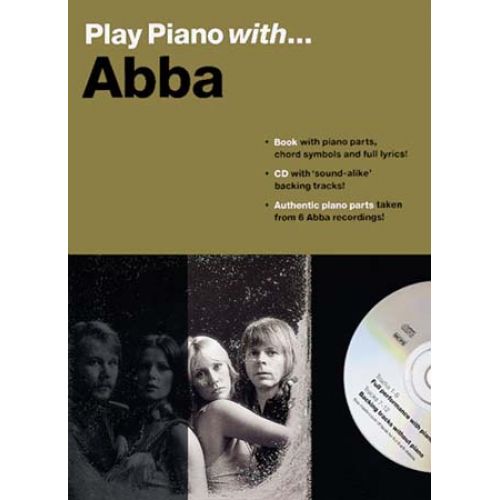 ABBA - PLAY PIANO WITH + CD