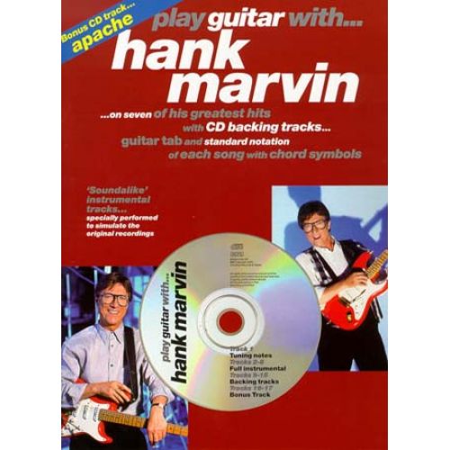 MARVIN HANK - PLAY GUITAR WITH + CD - GUITAR TAB
