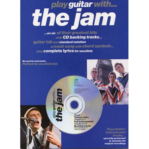 JAM - THE PLAY GUITAR WITH + CD - GUITAR TAB