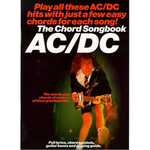 AC/DC CHORD SONGBOOK 19 TITRES