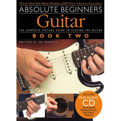 ABSOLUTE BEGINNERS GUITAR BOOK TWO + CD - GUITAR