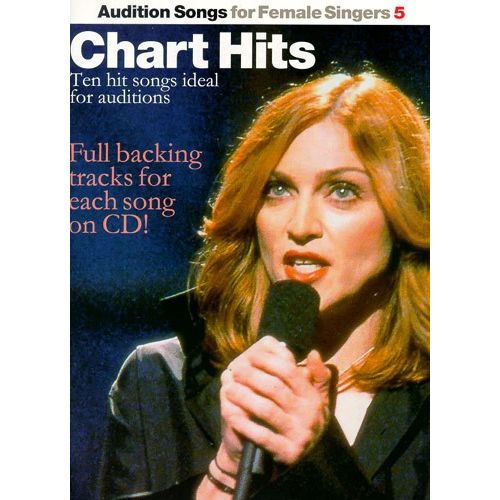 AUDITION SONGS FOR FEMALE SINGERS 5 - CHART HITS - PVG