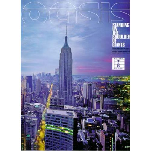 MUSIC SALES OASIS - STANDING ON THE SHOULDER - GUITAR TAB