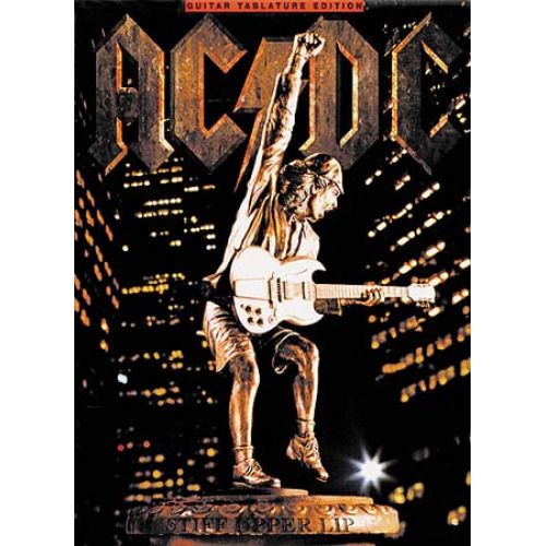 MUSIC SALES AC/DC - STIFF UPPER LIP - GUITAR TAB