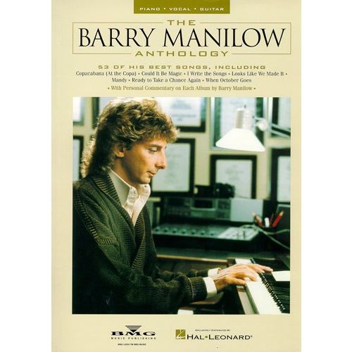 MUSIC SALES THE BARRY MANILOW ANTHOLOGY - PVG