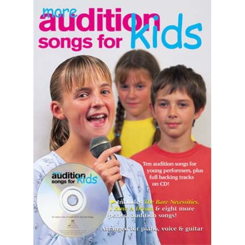 MORE AUDITION SONGS FOR KIDS - PVG