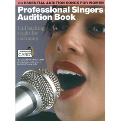 PROFESSIONAL SINGERS AUDITION BOOK + MP3 - PVG
