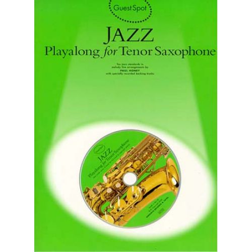 MUSIC SALES Guest Spot - Jazz + CD Sax Ténor