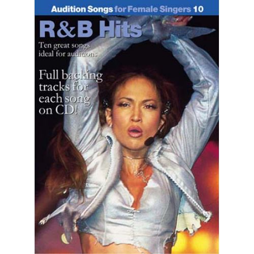 AUDITION SONGS 10 R&B HITS + CD - PVG