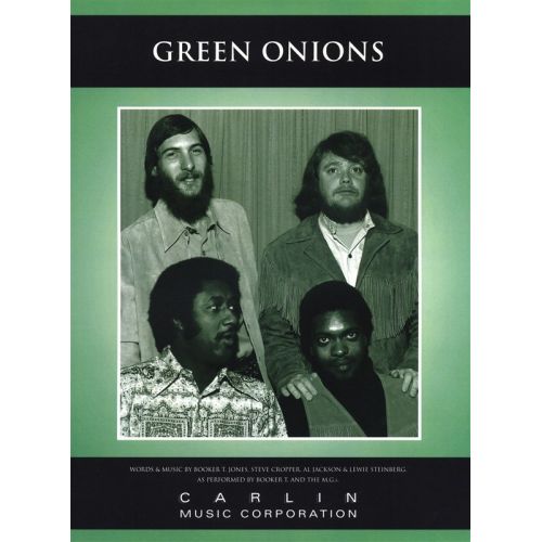 BOOKER T AND THE MGS GREEN ONIONS PIANO AND GUITAR SHEET MUSIC - PVG