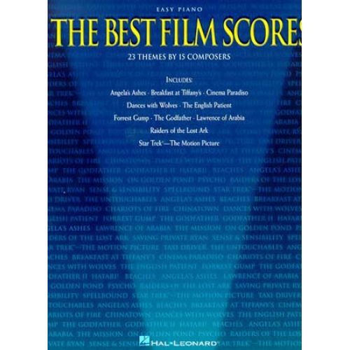 THE BEST FILM SCORES FOR EASY - PIANO SOLO