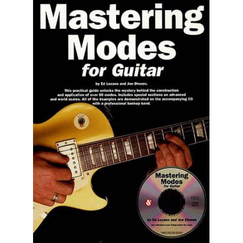 MUSIC SALES MASTERING MODES 'FOR GUITAR' + CD - GUITAR