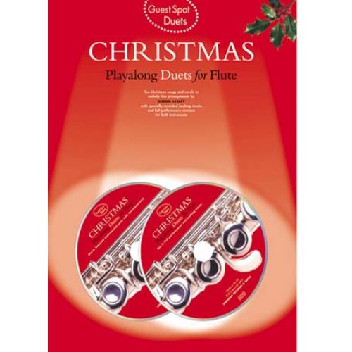 MUSIC SALES GUEST SPOT - DUETS CHRISTMAS - FLUTE + 2 CD