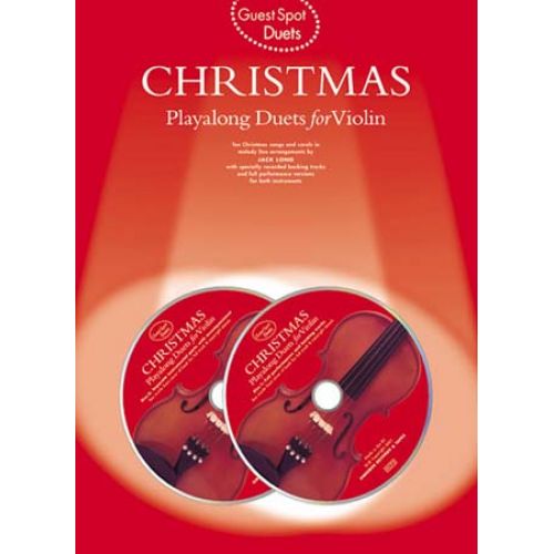 MUSIC SALES GUEST SPOT - DUETS CHRISTMAS - VIOLON + 2 CD