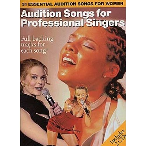 AUDITION SONGS FOR PROFESSIONAL SINGERS - PVG