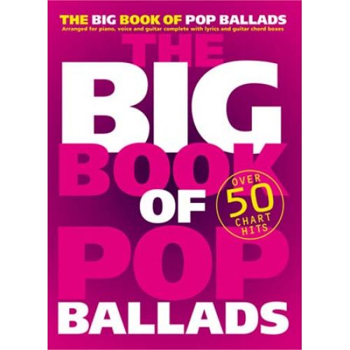 THE BIG BOOK OF POP BALLADS - PVG