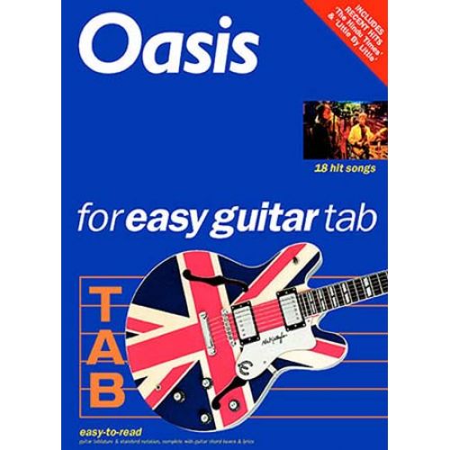 OASIS FOR EASY GUITAR TAB REVISED EDITION - GUITAR TAB