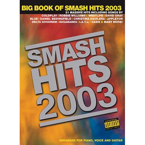 BIG BOOK OF SMASH HITS 2003 - PVG