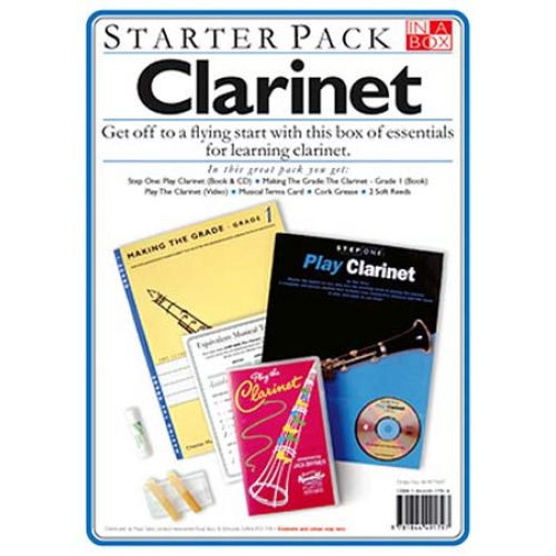 WISE PUBLICATIONS IN A BOX STARTER PACK + CD - CLARINET
