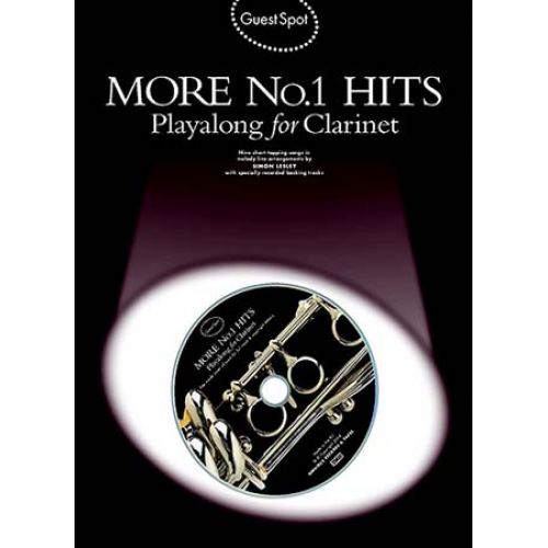 MUSIC SALES GUEST SPOT - MORE N°1 HITS + CD - CLARINET