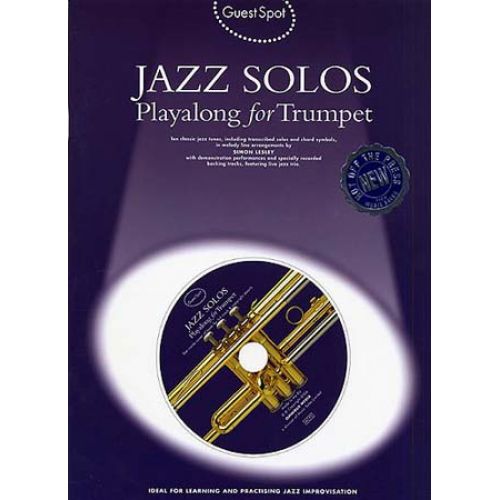 MUSIC SALES GUEST SPOT - JAZZ SOLOS + CD - TROMPETTE