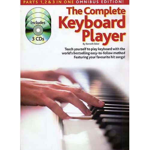 BAKER KENNETH - COMPLETE KEYBOARD PLAYER - OMNIBUS EDITION - PARTS 1, 2 AND 3 IN ONE - KEYBOARD