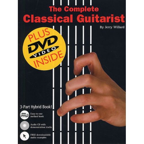  Willard Jerry - Complete Classical Guitarist + Cd + Dvd