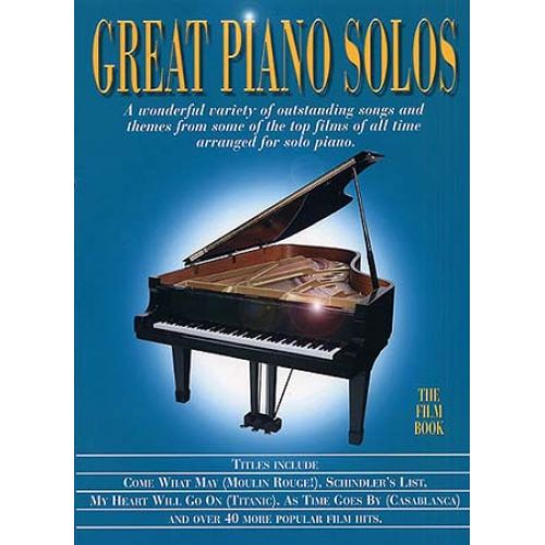 GREAT PIANO SOLOS THE FILM BOOK
