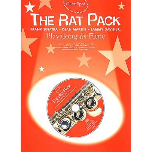 MUSIC SALES GUEST SPOT - RAT PACK + CD - FLUTE