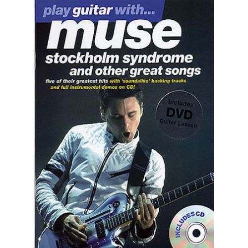 MUSE - PLAY GUITAR WITH + CD + DVD - GUITAR TAB