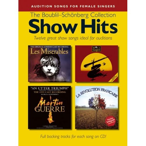 SHOW HITS THE BOUBLIL-SCHONBERG COLLECTION + CD - PVG