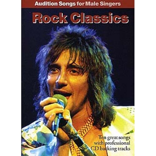 AUDITION SONGS FOR MALE SINGERS ROCK CLASSICS + CD - PVG