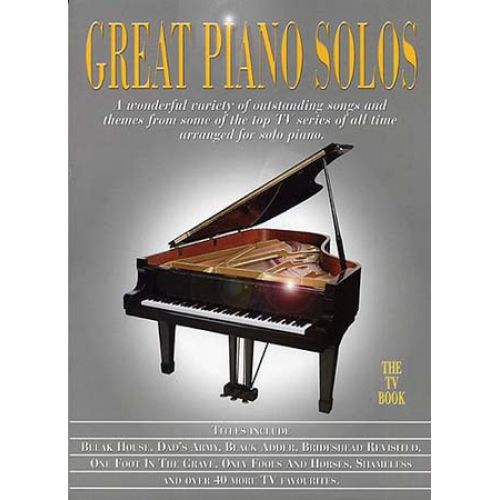 GREAT PIANO SOLOS TV BOOK - PIANO