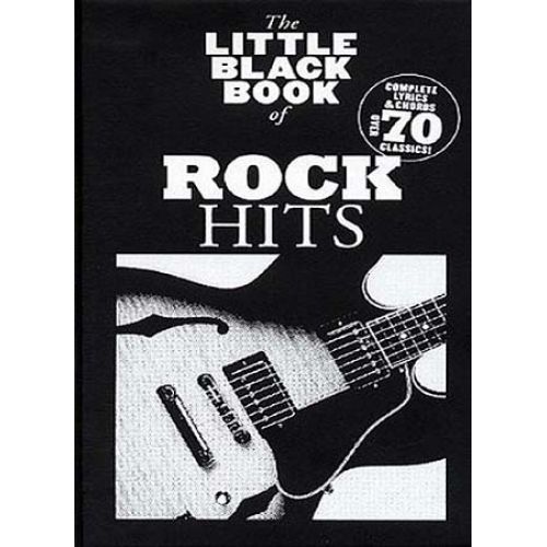 WISE PUBLICATIONS LITTLE BLACK BOOK ANTHOLOGIE OF ROCK HITS