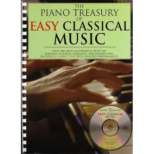  Piano Treasury Of Easy Classical Music - Piano Solo