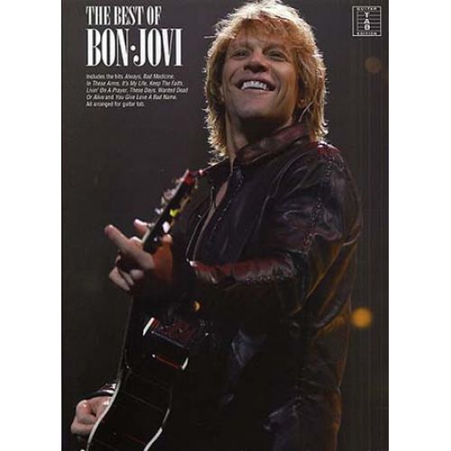 BON JOVI - BEST OF - GUITAR TAB