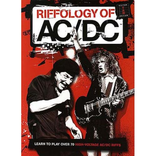WISE PUBLICATIONS AC/DC - RIFFOLOGY - GUITAR TAB