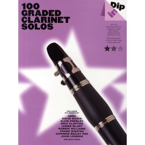 WISE PUBLICATIONS 100 GRADED CLARINET SOLOS - CLARINET