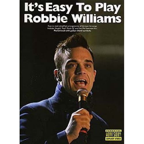 IT'S EASY TO PLAY ROBBIE WILLIAMS - PVG