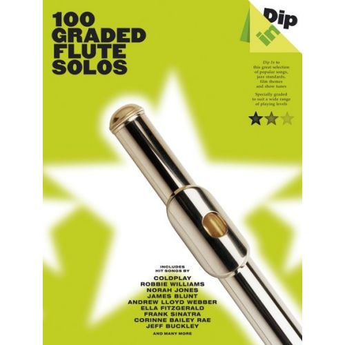 WISE PUBLICATIONS 100 GRADED FLUTE SOLOS - FLUTE