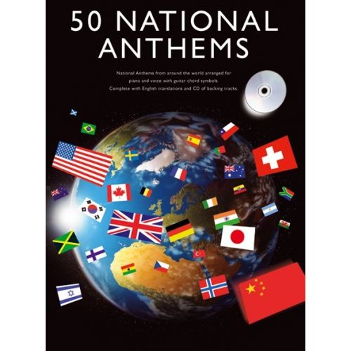 50 NATIONAL ANTHEMS + CD - PVG
