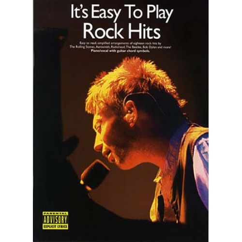 IT'S EASY TO PLAY ROCK HITS - PVG