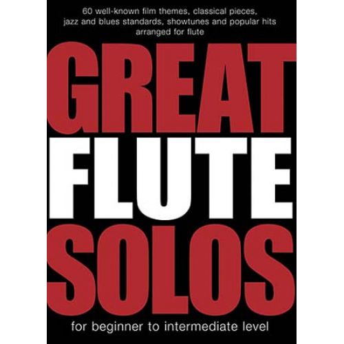 GREAT FLUTE SOLOS - 60 PIECES